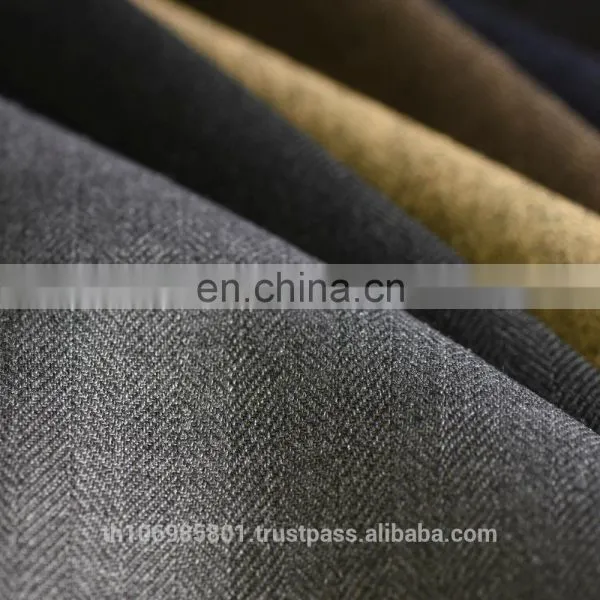 Wool Mix Series TRW Suiting Formal Wear Herringbone