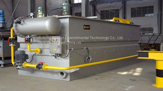 Flat Flow Dissolved Air Flotation For Water Clarification