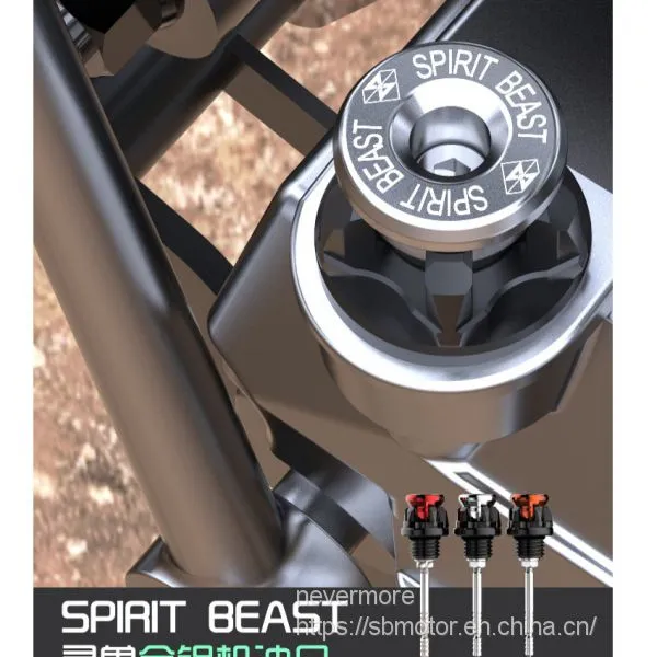 Spirit Beast Motorcycle Modified Screw Cover Alloy Oil Dipstick DL307 L1 photo-2