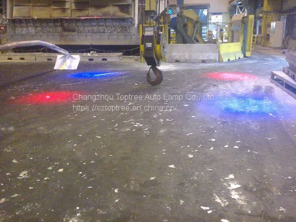 Red Zone Overhead Crane Warehouse Safety Light photo-3