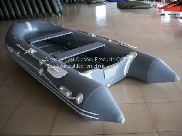 V type & Aluminum floor, inflatable boat, rubber boat, outdoor sports, yacht, Boat-380cm