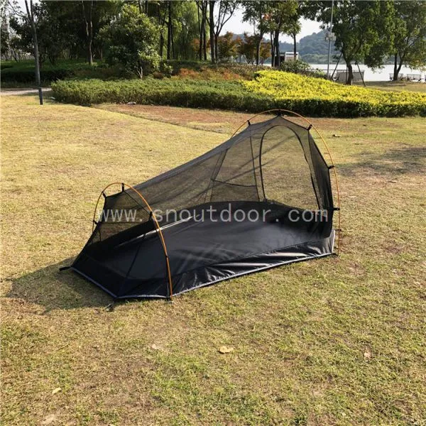 Black Swag Tent, 2 Person Lightweight Mosquito Net, Mesh Tent photo-5