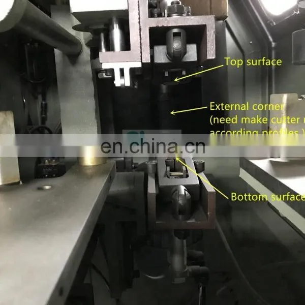 Vinyl Windows Machine Five Tools Corner Cleaning Door Window Making Crazy Price UPVC Profiles Portable Manual Equipment photo-5