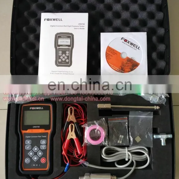 Foxwell CRD700 Digital Common Rail High Pressure Tester photo-5