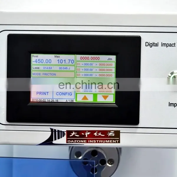 ZONHOW IZOD Impact Strength Tester/ IZOD Impact for ASTM D256 Testing ISO180 GB/T1843 JB/T8761 ASTM D256 photo-5