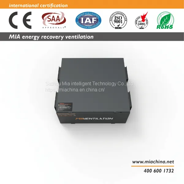 Mia Ventilation Erv Ventilation System/recuperator With Easy Access Door and Optional Hvac uv Light photo-3