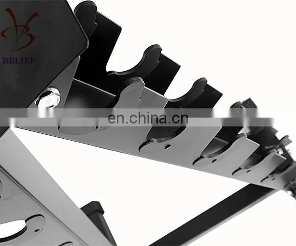 Crossfit Fitness Equipment Steel Adjustable Dumbbell Storage Rack photo-4