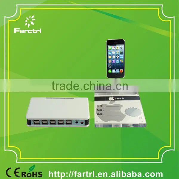 100% Secure for Retails Store Security Mobile Phone Anti-theft Mount With 10 Ports Charger photo-2