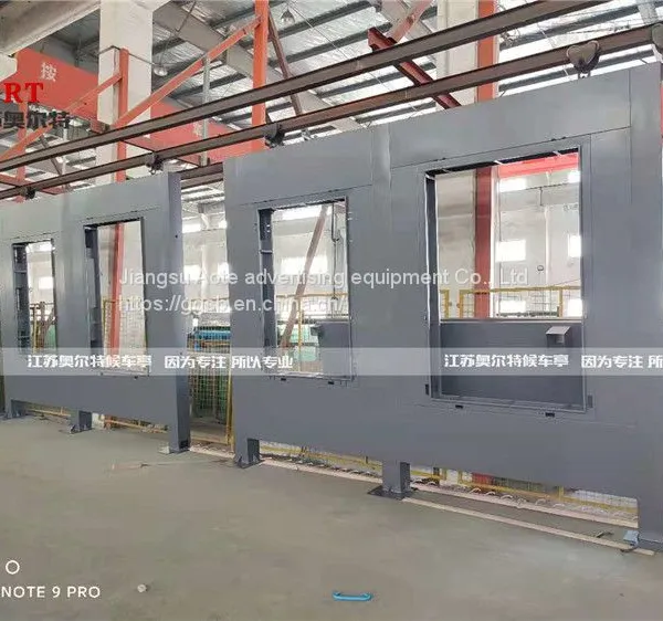 Manufacturer of Stainless Steel Bus Stop Billboard for LED Screen Bus Shelter in Scenic Spot photo-4