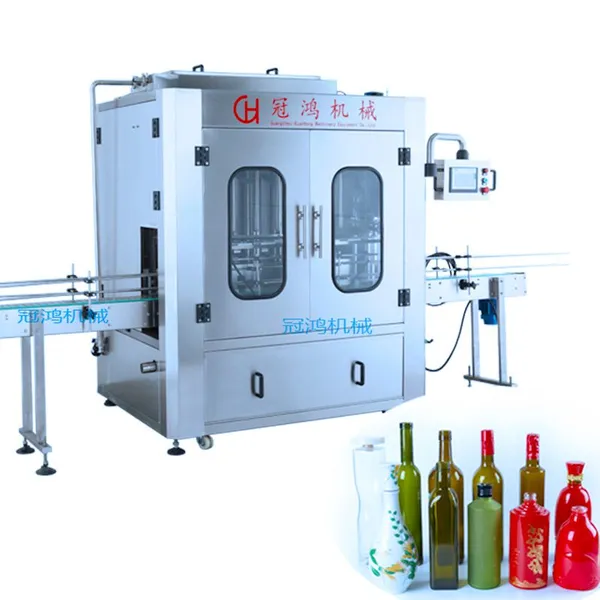 Guangzhou Machinery Price Hot Sale Liquid/pesticide/ Farm Chemical Filling Automatic Self-flow Filling Machine photo-2