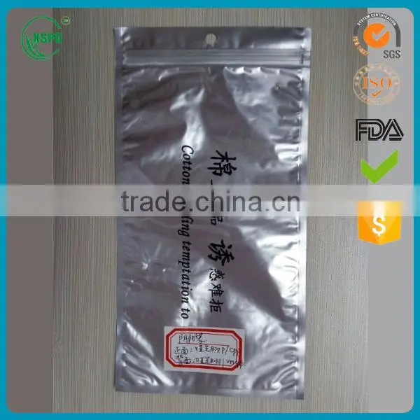 Hanging Two Face Bone Zipper Bag for Garments photo-2