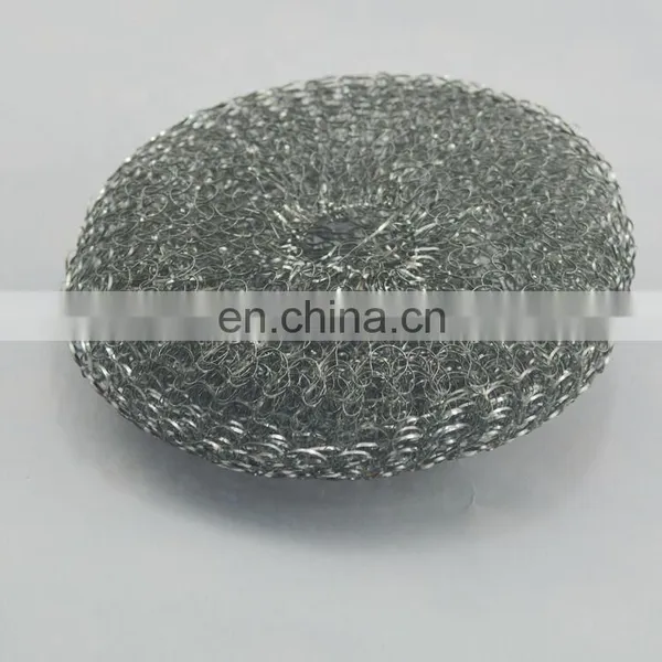 15g Galvanized Steel Metal Mesh Scourer Stainless Steel Weaving Cleaning Ball photo-4