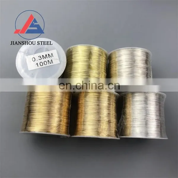 High Quality C3604 C3603 Brass Wire Rod 0.1mm 0.2mm Diameter Round Brass Wire for Welding photo-3