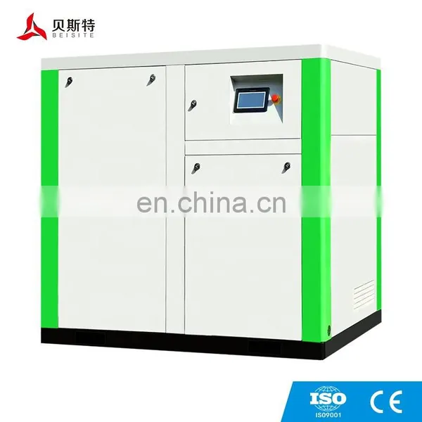 Hot Selling 8 Bar To 13 Bar AC Power Oil Free Air Compressor Industrial Screw Type Air Compressor photo-2