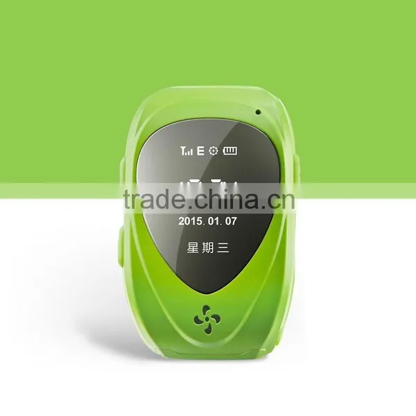 2015 Mini GPS Tracker Watch For Kids SOS Emergency Anti Lost Smart Mobile Phone App Bracelet Wristband Two Way Communication photo-3