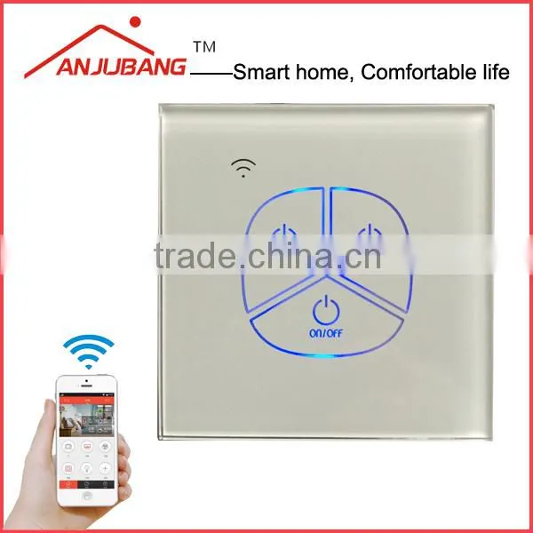 smart remote control, Zigbee electrical switch, wall light switch with Led back light glass board