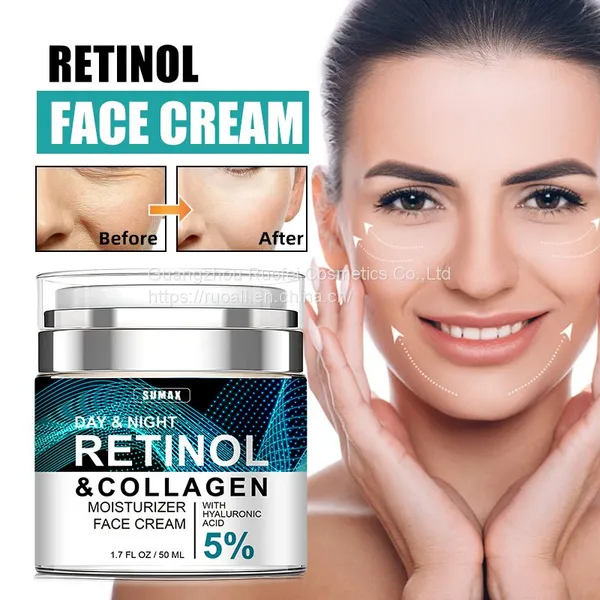 Kin Care Facial Moisturizer Retinol Cream For Women And Men Face Day And Night Cream Reduce Wrinkles 50ml photo-2