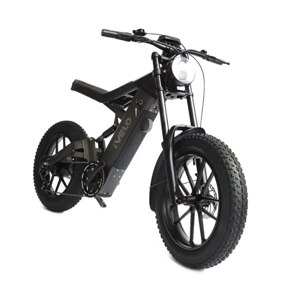 IVelo Fat Tire Electric Bike 20 Inch 48V 1000W Rear Motor With Swappable Battery for Adults photo-5