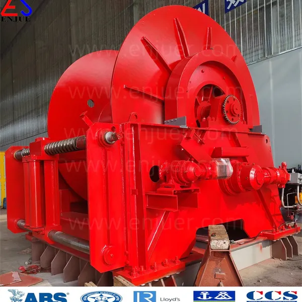Marine Ship Deck Equipment Shipyard Electric Boat Anchor Windlass 15t 25ton 30ton 35ton 60ton 100ton Vessel Hydraulic Slipway Towing Mooring Winch Manufacturer photo-2