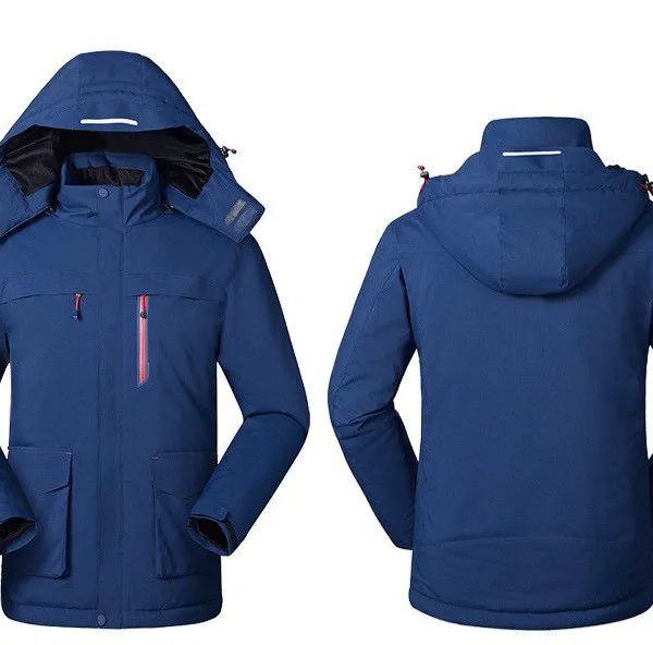 Smart Heated Hardshell Clothing Casual Hiking Cotton-Padded Fashion Warmth Usb Jacket photo-5