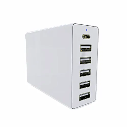 Fashionable QC2.0 USB Charger Desktop Rapid Station Charging For All Phone photo-2