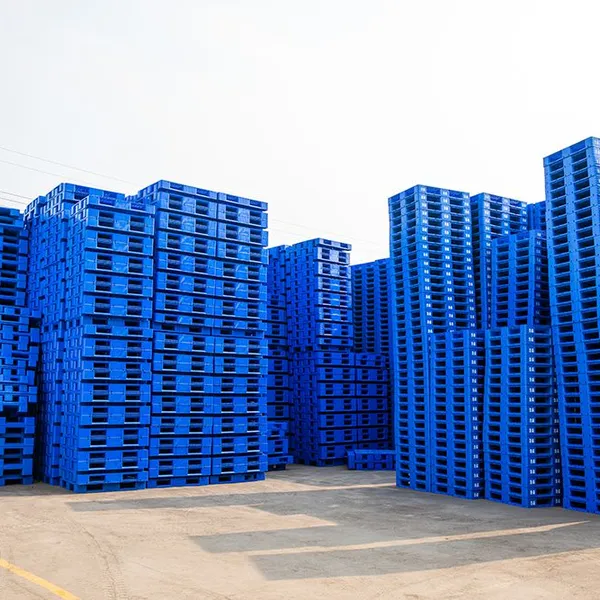 Jinbai Grid-shaped Tianzi Cargo Circulation Plastic Pallet, Moisture-resistant Warehouse Insulating Plastic Pallet photo-2