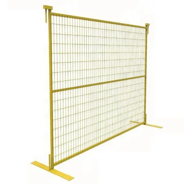Portable Galvanized Welded Metal Temporary Fence for Construction and Events photo-3
