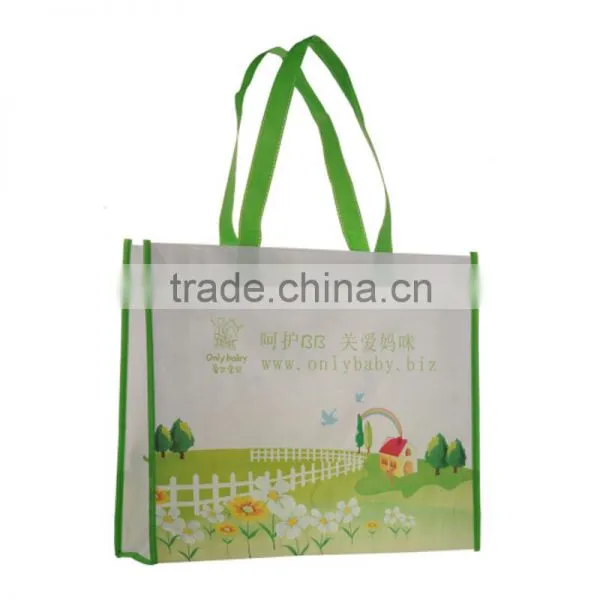 Hot Selling Promotional PP Non Woven Shopping Bag With Lamination