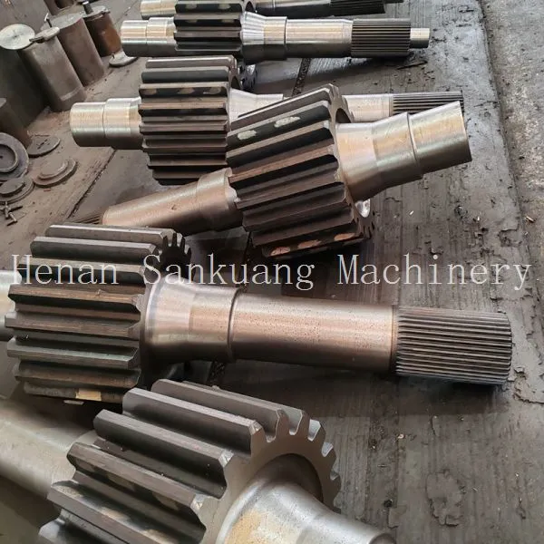Spline Shaft With Involute Profile for Precision Gearboxes