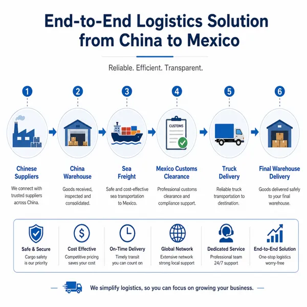 China to Mexico DDP Sea Freight and Truck Delivery Service photo-5