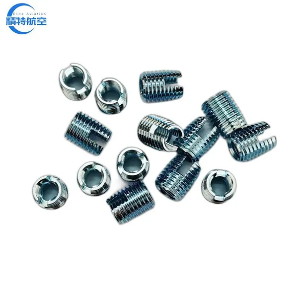 Blue White Zinc Plated M2-M20 Slotted Self Tapping Threaded Inserts for Thread Reinforcement photo-2