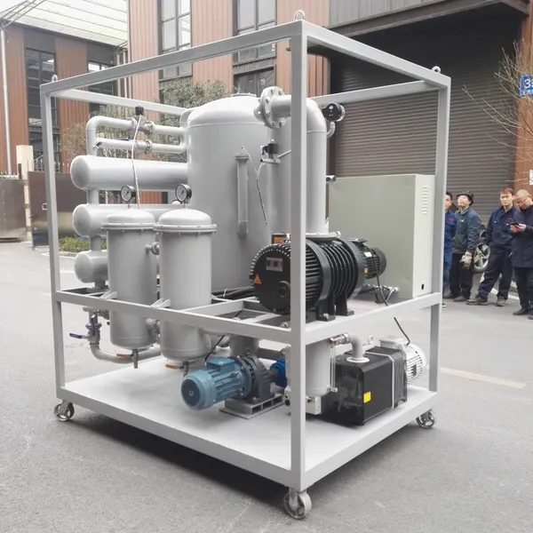 Double Stage Vacuum Transformer Oil Purifier photo-3
