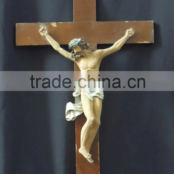 Polyresin Handmade Religious Crafts of Jesus Cross photo-2