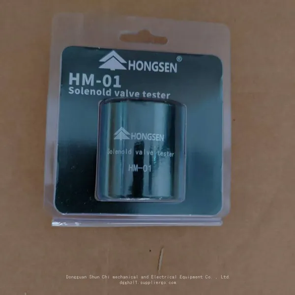 Hongsen HM-01 Válvula Solenoide Imán de Operación, Probador de Apertura de Válvula de Emergencia para Válvula Solenoide y Bobina de Almacenamiento en Frío
