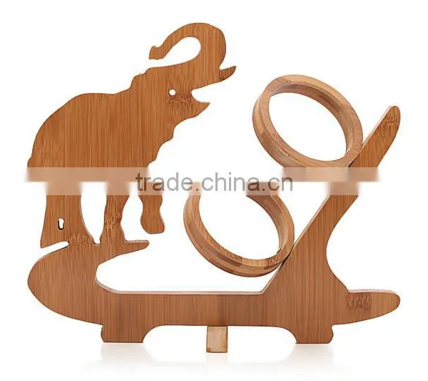 2016 Wooden Wine Rack, Wine Display Rack, Bamboo Wine Rack photo-3