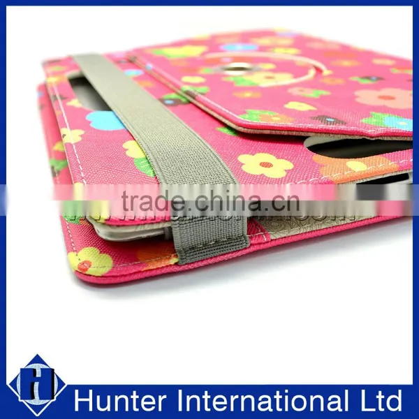 Printed Flower Universal 8" Rotating Tablet Case photo-6