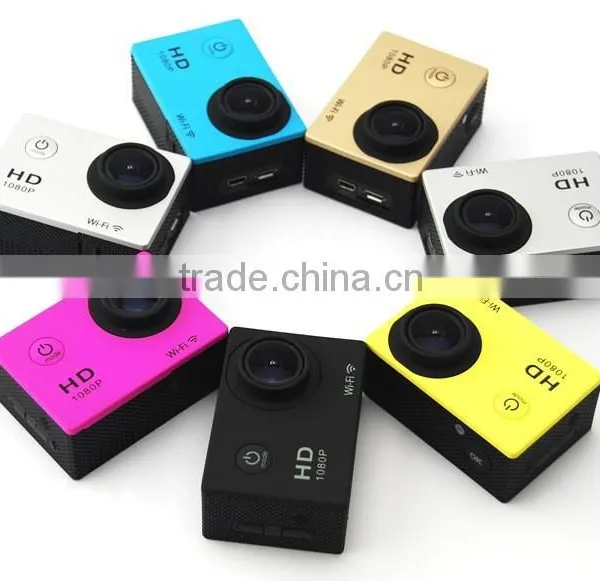 Full hd 1080p Wifi Sport Video Action Camera With 12.0MP Pixel Video DVR photo-2