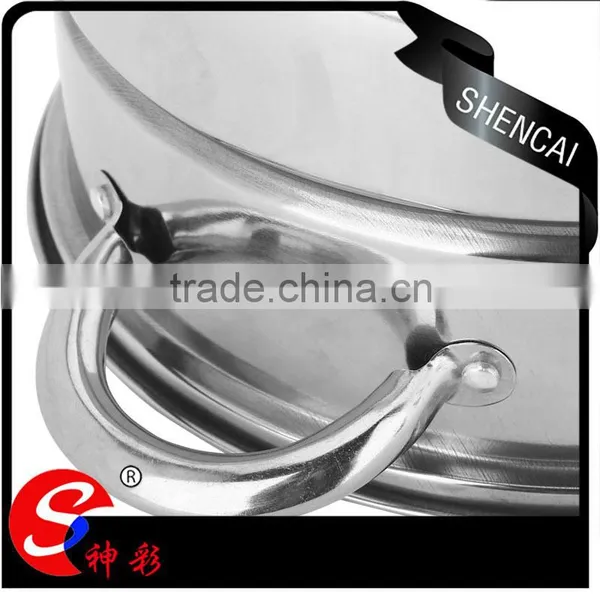Caitang Shencai Stainless Steel 4layer Steamer Pot With Glass Lid Cover photo-4
