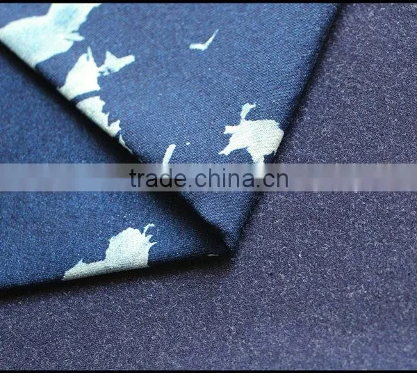 95% Cotton Denim Knit Fabric photo-5
