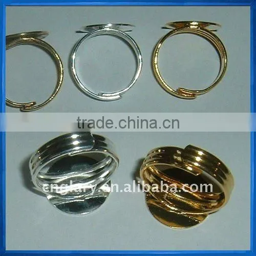 Bague Plateau,flat Pad Base Ring