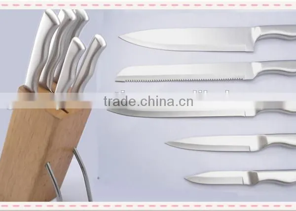5 PCS Stainless Steel Kitchen Knife Set photo-3