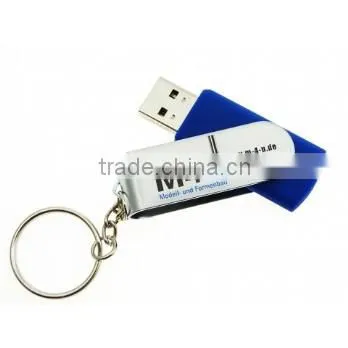 Plastic Material Usb Disk 2.0 Swivel Shapes With Tin Box photo-2