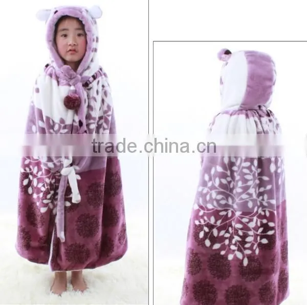 Plush Bathrobe / Plush Baby Bathrobe / Plush Bathrobe Blanket photo-4