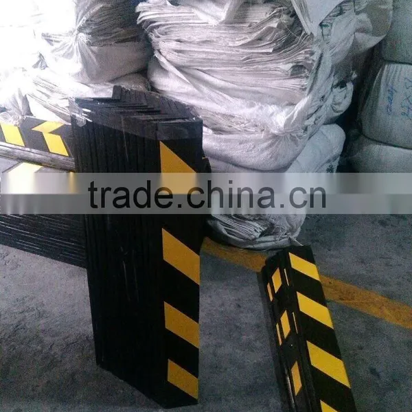 Maximum Visibility Highly Impact Resistant Reflective Rubber Wall Guards photo-5