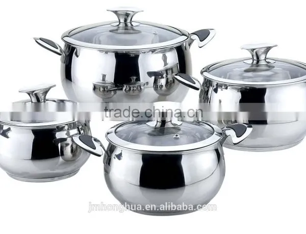 8 PCS Stainless Steel Production Cookware Set