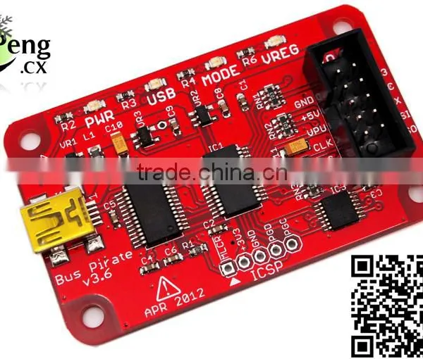 Bus Pirate v3.6 universal serial interface