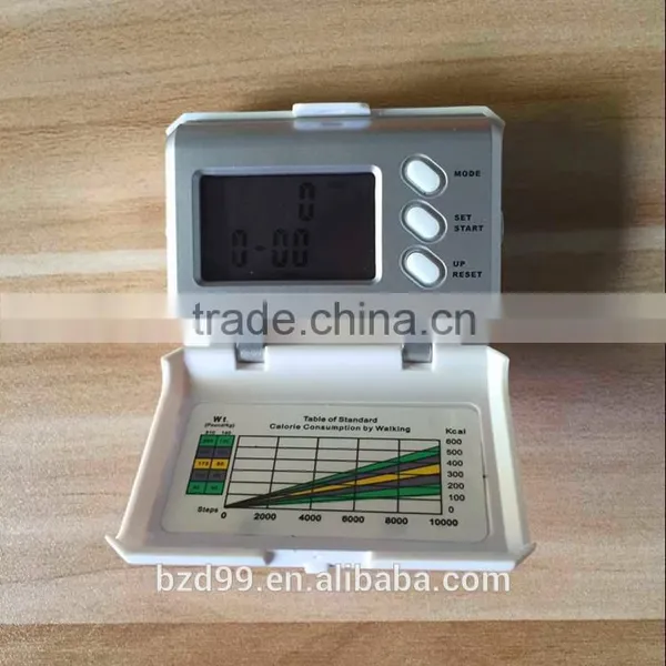 Multi-functional Walk Mate Step Distance Calorie Body Fat Counter Tracking Pedometer Fat Detecting Counter photo-3