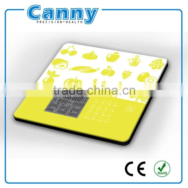 Digital Nutrition Scale Multi-function Calories, Fat, Protein Multi Function Kitchen Scale photo-3