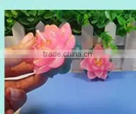 Cheap Carved Lotus Shaped Candle For Wedding photo-2