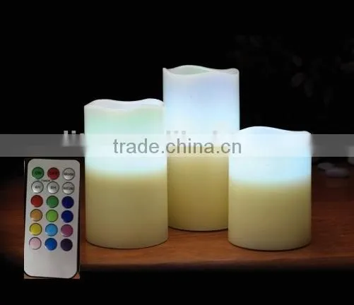 Set of 3 LED Candles With Remote Control photo-5